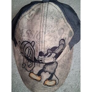 Disney Mickey Mouse Classic Embroidered Baseball Cap Adult One Size Adjustable